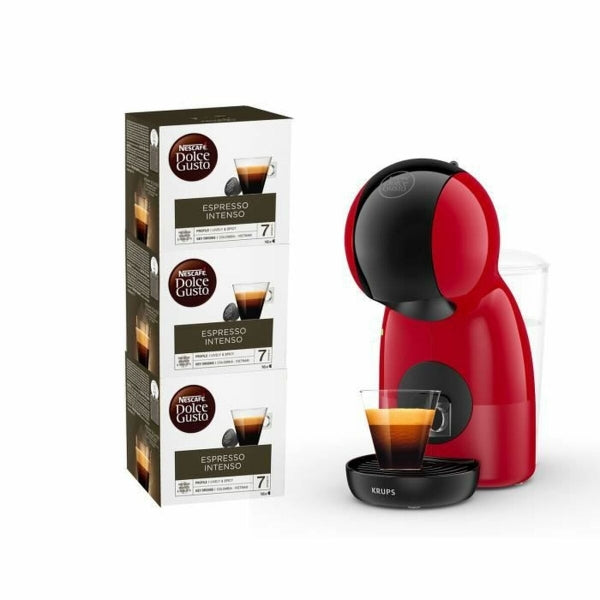 Cafetera de cápsulas KRUPS DOLCE GUSTO (GRATIS 48 CÁPSULAS)