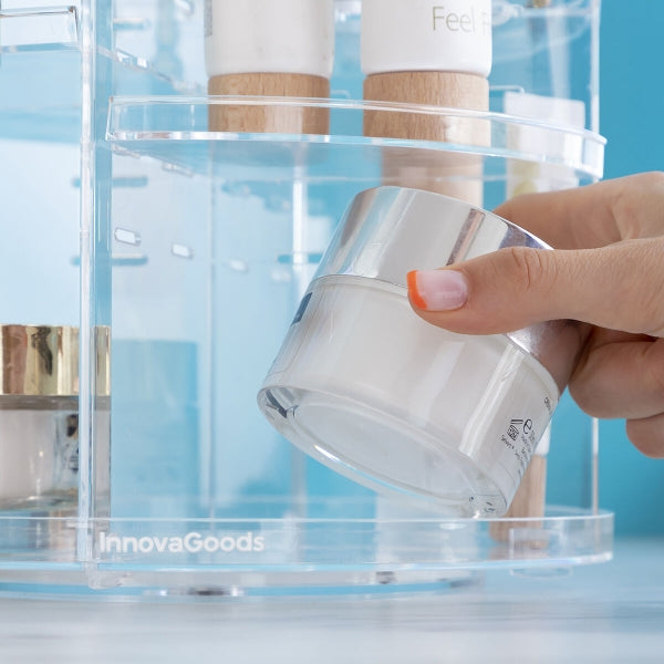 Organizador de Maquillaje giratorio ROLKUP Innovagoods