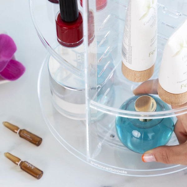 Organizador de Maquillaje giratorio ROLKUP Innovagoods