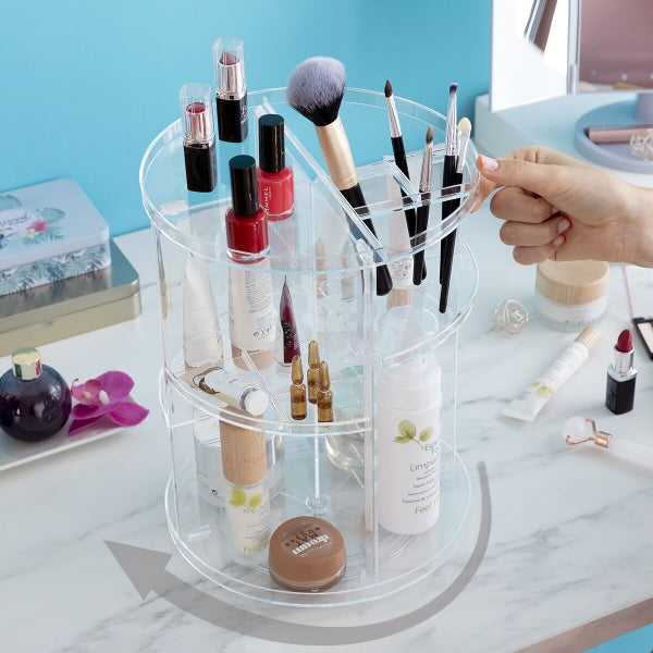 Organizador de Maquillaje giratorio ROLKUP Innovagoods