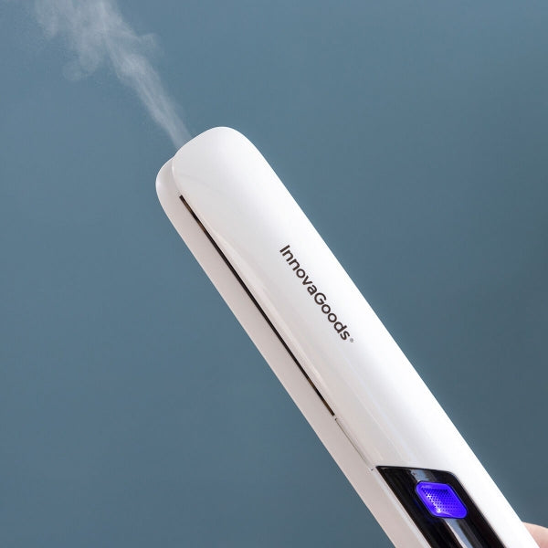Plancha de pelo cerámica con vapor STEMIO INNOVAGOODS - Alisado perfecto y cuidado capilar