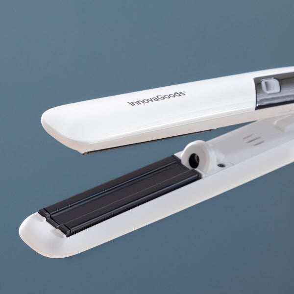 Plancha de pelo cerámica con vapor STEMIO INNOVAGOODS - Alisado perfecto y cuidado capilar