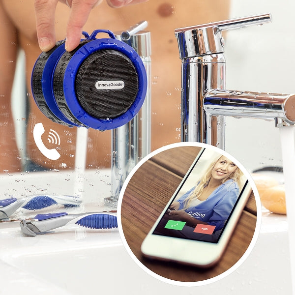 Altavoz inalámbrico Portátil Waterproof Dropsound Innovagoods